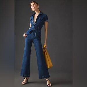 PAIGE | Anessa Denim Jumpsuit